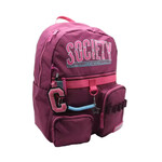 Mochila Cresko Espalda 16 Society Ck367 Con Llavero